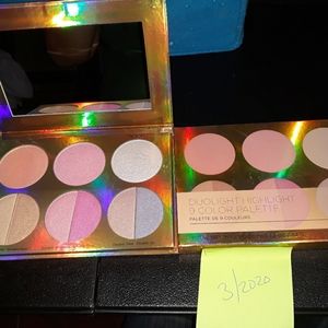 Bh cosmetics duo highlight palette